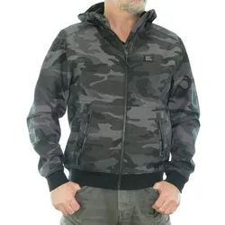 Vintage Industries wasserfeste Softshell Jacke Ashore darkcamo XL