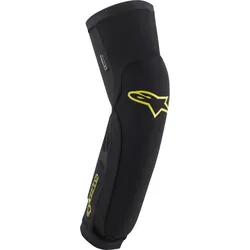 Alpinestars Paragon Plus Knie-/Schienbeinprotektoren, schwarz-gelb, Größe 2XL für Männer