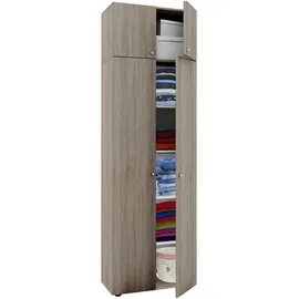 VCM Mehrzweckschrank 70 x 218 x 39 cm Braun