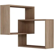 Decortie Eckregal 60 x 20 x 68 cm Beige