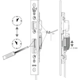 KFV Riegelschaltkontakt inkl. 6 Meter Kabel