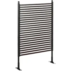 Outsunny Gartenzaun Stahl mit PE-Beschichtung