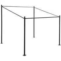 Proregal Pergola 284 x 310 x 295 cm schwarz