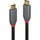 Lindy 36909 7m USB 3.2 Typ C Kabel, 10Gbit/s, 100W PD, Anthra Line