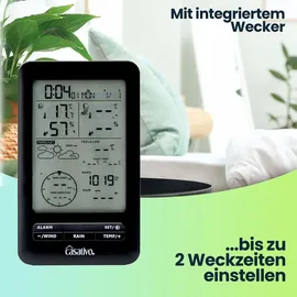 casativo Profi Funk-Wetterstation Solar 100m