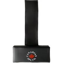 Canadian Spa Kopfstütze Schwarz 28 cm