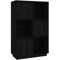 vidaXL Highboard 74 x 117 x 35 cm Schwarz