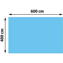 MCW Solarplane blau 6x4 m