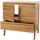 MCW Teak-Waschbeckenunterschrank Braun,