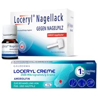 Loceryl Nagellack & Creme Set 1 Sparset