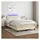 vidaXL Boxspringbett 120 x 200 cm Creme