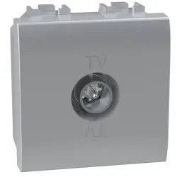 Legrand NT4202M2DN LivingLight TV-Dose für Einzelanschluss 1-modulig in der Farbe TECH 1