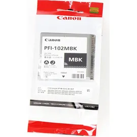 Canon PFI-102MBK mattschwarz