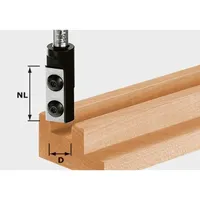 Festool HW S8 D10/25 WP Z1 Wendeplatten-Nutfräser 491078