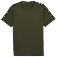 Puma Trainingsshirt »ESSENTIALS TAPED Tee grün