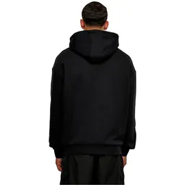 URBAN CLASSICS High Neck Kapuzenpullover - Black - S