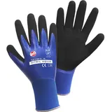 kaiserkraft Leipold - Döhle 1169 Feinstrickhandschuh Nitril Aqua Nylon mit doppelter