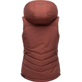Ragwear Steppweste "Hesty", Damen, Gr. S (36), orange (terra), Außenmaterial: 100% Polyester. Innenfutter: 100% Polyester.