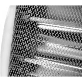 Mesko Halogen-Strahlungsheizung Mesko 800Watt Heizung Kippschutz Halogen Heizgerät - Weiß