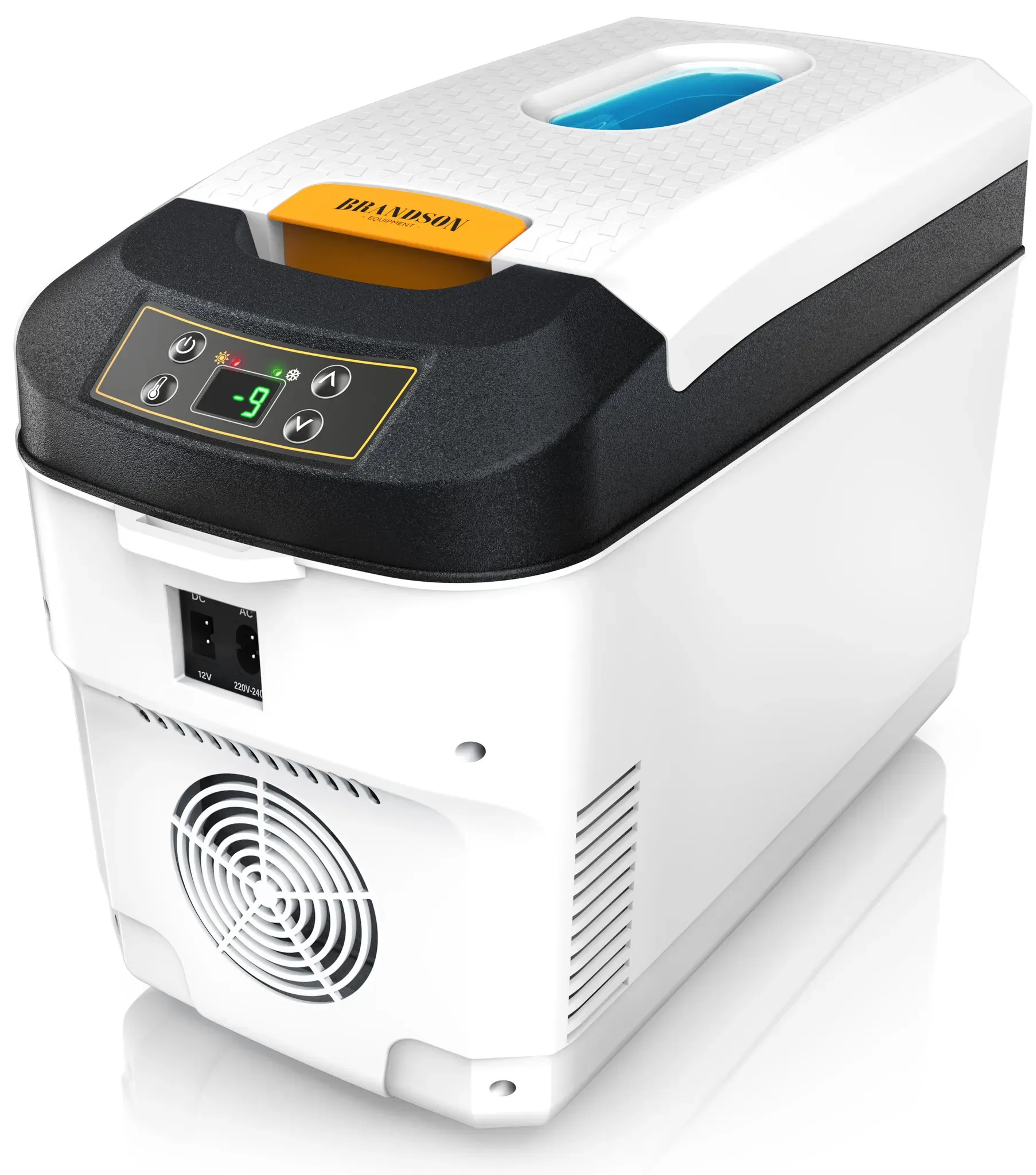 Elektrische Kühlbox 10 Liter für Auto & Haus Weiß