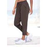 VENICE BEACH 7/8-Hose figurumspielend Braun 42