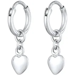 Elli Creolen Herz Liebe Romantik 925 Silber Damen 