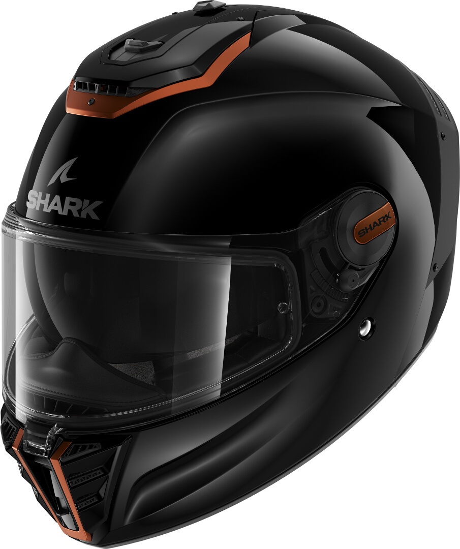 Shark Spartan RS Blank Helm, zwart, XS