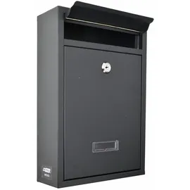 Awtools Kompakter Briefkasten Anthrazit