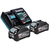 Makita Power Source Kit 2x BL 4040 F Akku 40 V max. 4,0 Ah inkl. DC 40 RA Ladegerät