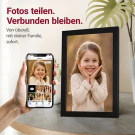 Xoro 11 Zoll WiFi Digitale Bilderrahmen, 1280x800 HD IPS Touch Display, 16GB Speicher, Automatische Rotation, Teilen Sie Fotos sofort von überall aus