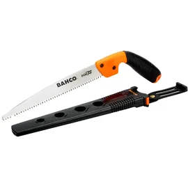 BAHCO Astsäge mit 2-Komponenten-Griff und Holster zum Schneiden von frischem Holz, 5 ZpZ, 9 1/2"
