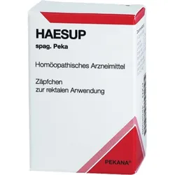 HAESUP spag.Peka Suppositorien 10 St Suppositorien