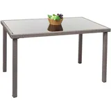 MCW Gartentisch G19-T 120 x 75 x 71 cm Grau