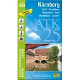 Landesamt Für Digitalisierung, Vermessung Bayern ATK25-G09 Nürnberg (Amtliche Topographische Karte 1:25000)