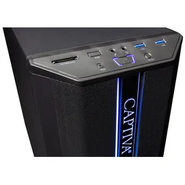 Captiva Power Starter R69-322 Ryzen 5 Radeon Graphics (AMD Ryzen 5 5600G, 32 GB, 1000 GB, AMD Radeon Graphics), PC Schwarz