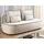 S-Style Kindersofa Vero 210 x 90 x 98 cm Buche/Birke Teilmassiv beige/braun