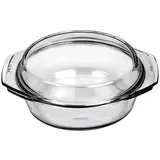 Simax Auflaufform rund 24 x 16 x 11 cm Transparent