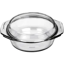 Simax Auflaufform rund 24 x 16 x 11 cm Transparent