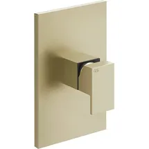 GESSI Rettangolo Einhebelmischer Unterputz für 1 Verbraucher Messing gebürstet PVD 44602727