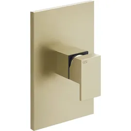 GESSI Rettangolo Einhebelmischer Unterputz für 1 Verbraucher Messing gebürstet PVD 44602727