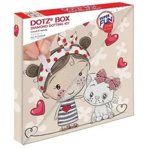 Diamond Dotz Diamond Painting Gute Freunde Bastelset