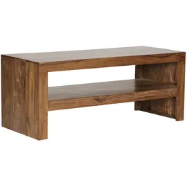 Wohnling Couchtisch Sheesham Braun 110 x 45 x 45 cm