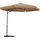 vidaXL Sonnenschirm Ø 300 cm Taupe