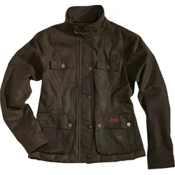 Rokker Wax Cotton Damenjacke, grün, Größe 3XL