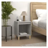 vidaXL Nachttisch Grau Sonoma 40x35x50 cm