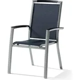 Sieger Trento Stapelsessel 62 x 68 x 98 cm grau