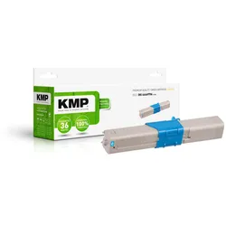 KMP Toner O-T28 cyan kompatibel zu OKI 44469706