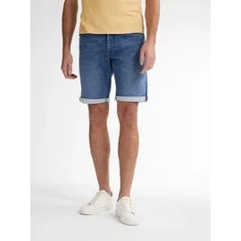 Petrol Industries Jeans-Bermudas in Blau - S