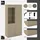 Set One by Musterring Standvitrine Reno 92 x 42 x 185 cm Braun