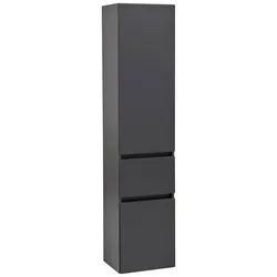 Hochschrank Kopenhagen B: 40 cm Graphitfarben